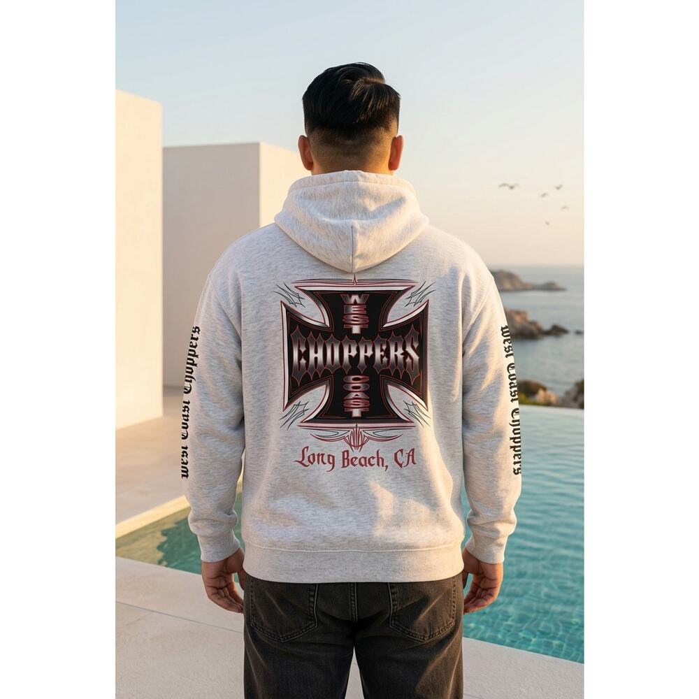 Vintage West Coast Choppers Hoodie Men's Size 2XL Jesse Who? VTG Biker WCC